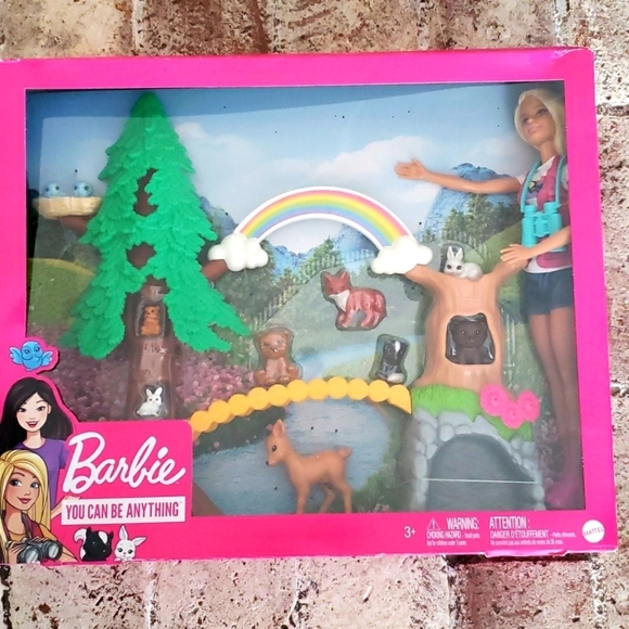 Mattel Toys Barbie Wilderness Guide Doll And Playset Blonde